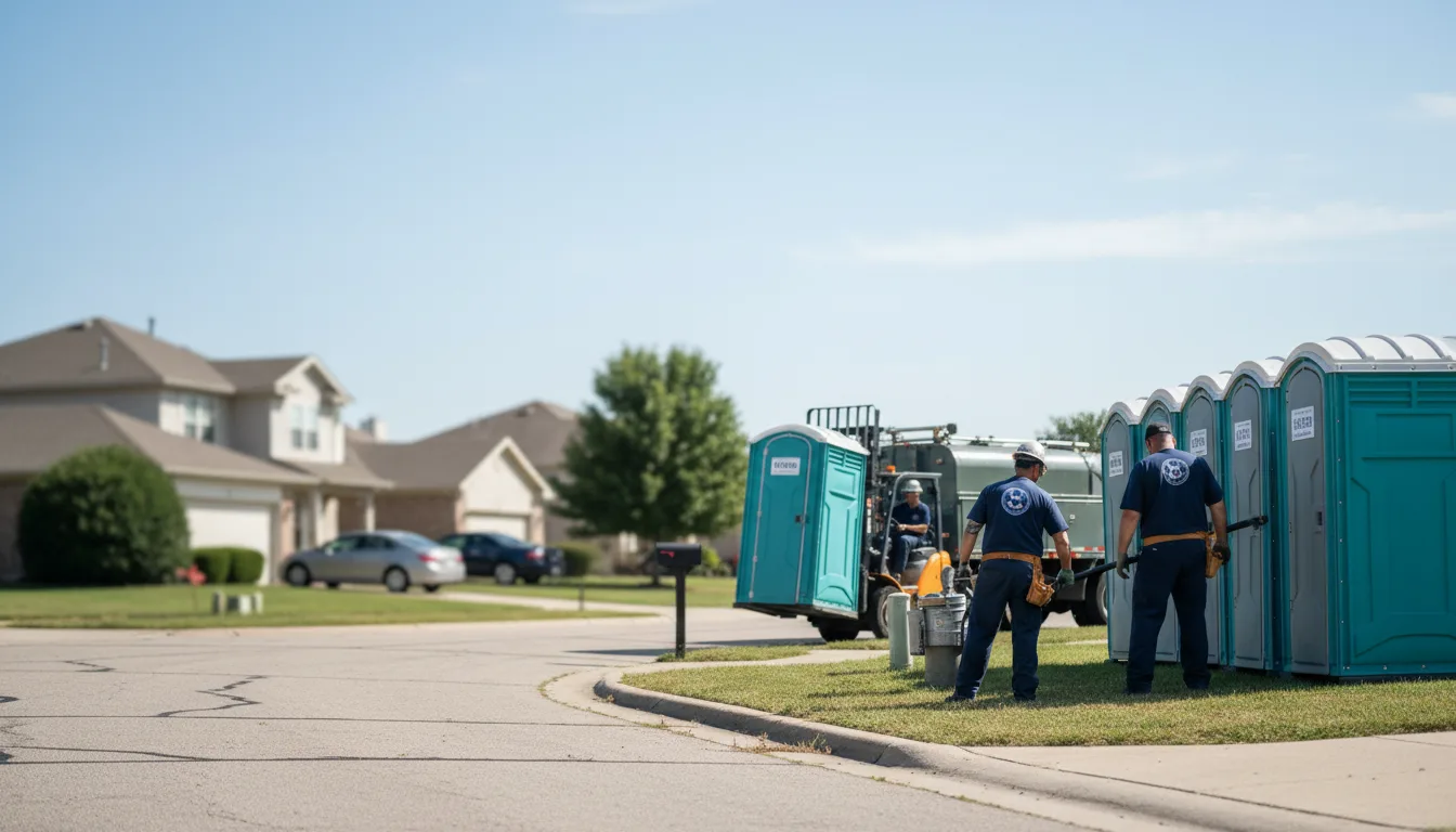 Porta Potty Rental in Chautauqua, KS near me
